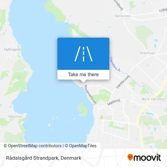 Rådalsgård Strandpark map