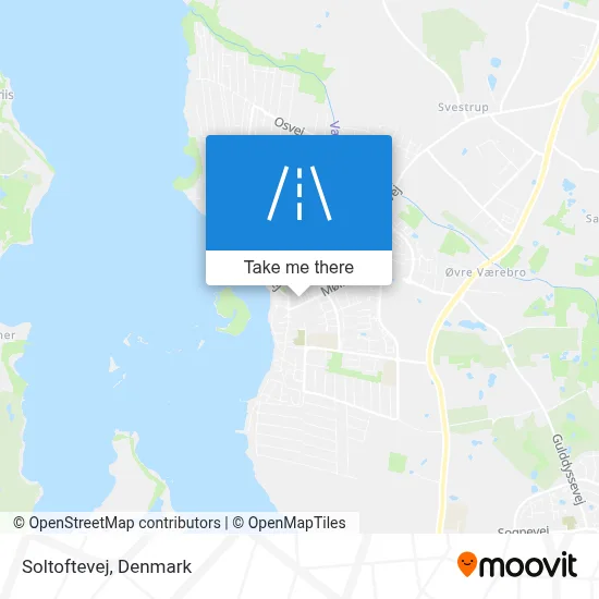 Soltoftevej map