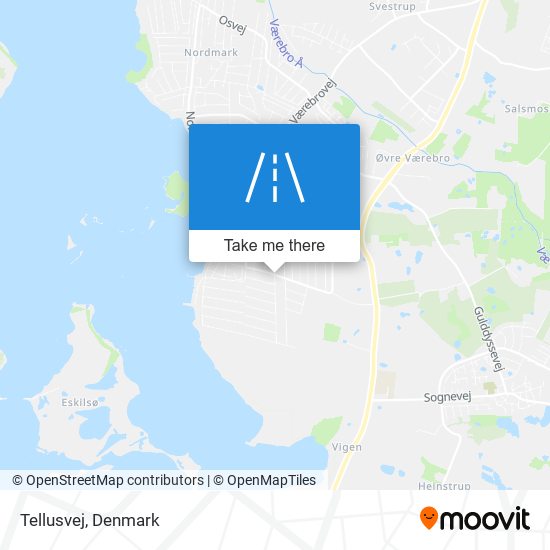 Tellusvej map