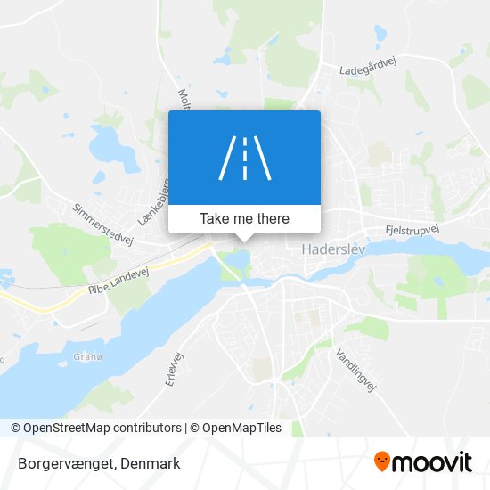 Borgervænget map