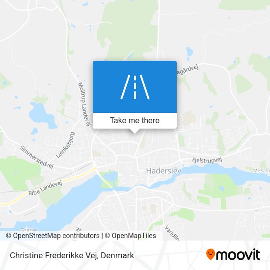 Christine Frederikke Vej map