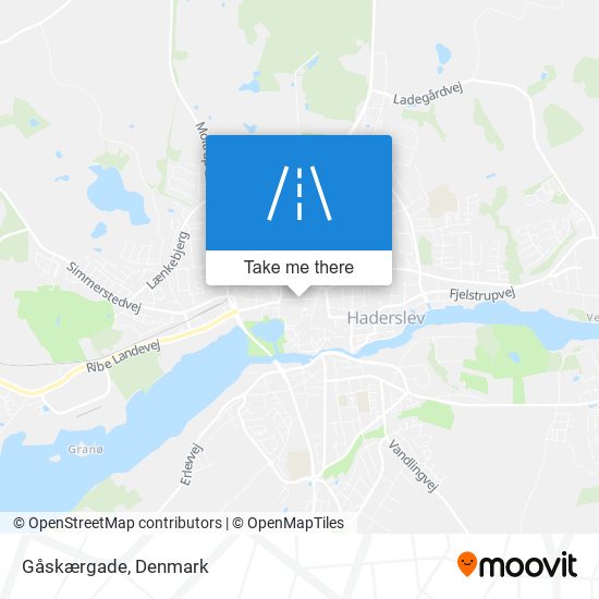 Gåskærgade map