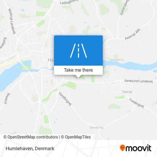 Humlehaven map