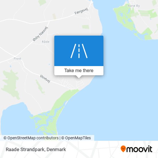 Raade Strandpark map