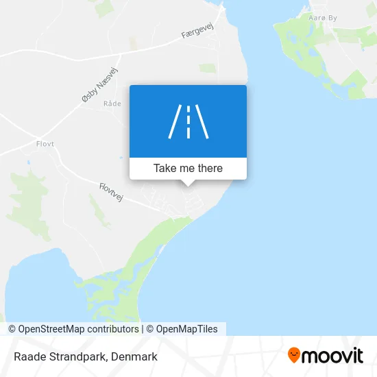 Raade Strandpark map