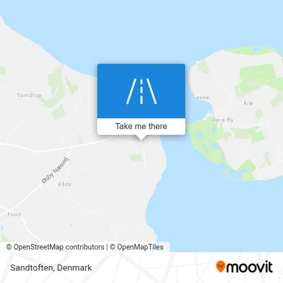 Sandtoften map