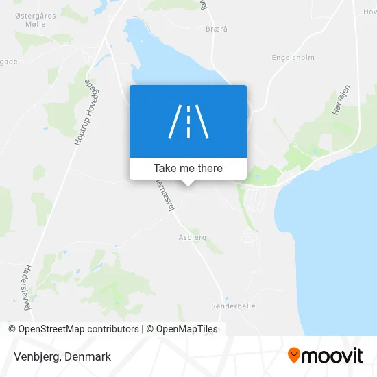 Venbjerg map