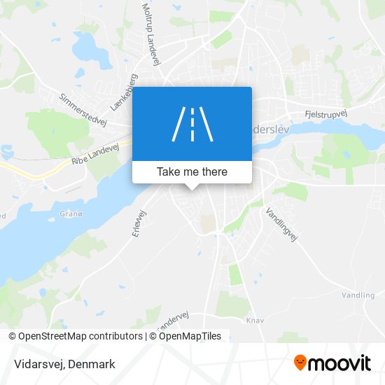 Vidarsvej map