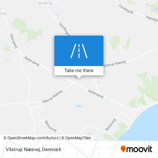 Vilstrup Næsvej map