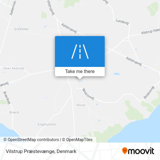 Vilstrup Præstevænge map