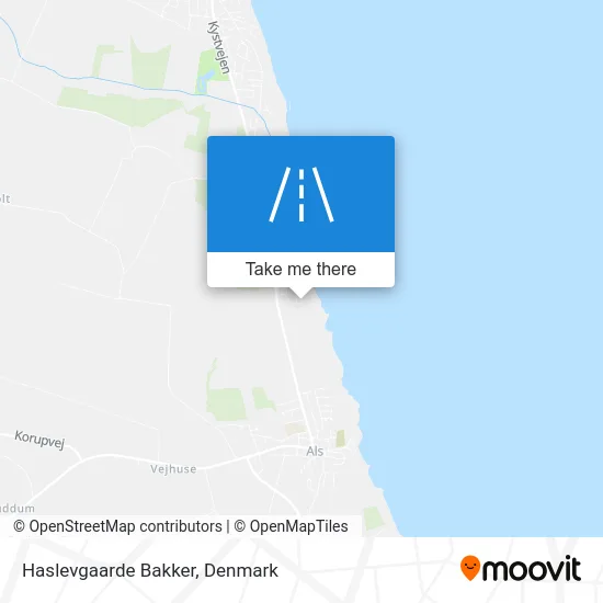 Haslevgaarde Bakker map