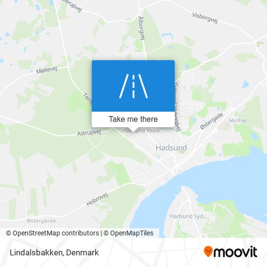 Lindalsbakken map