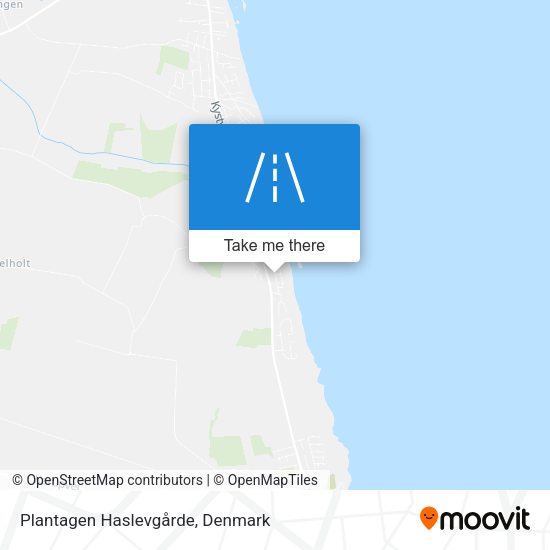 Plantagen Haslevgårde map