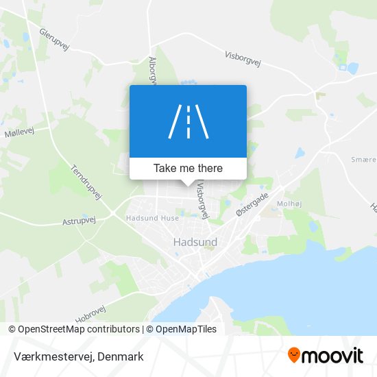 Værkmestervej map