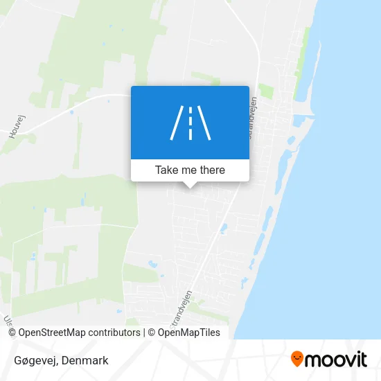 Gøgevej map