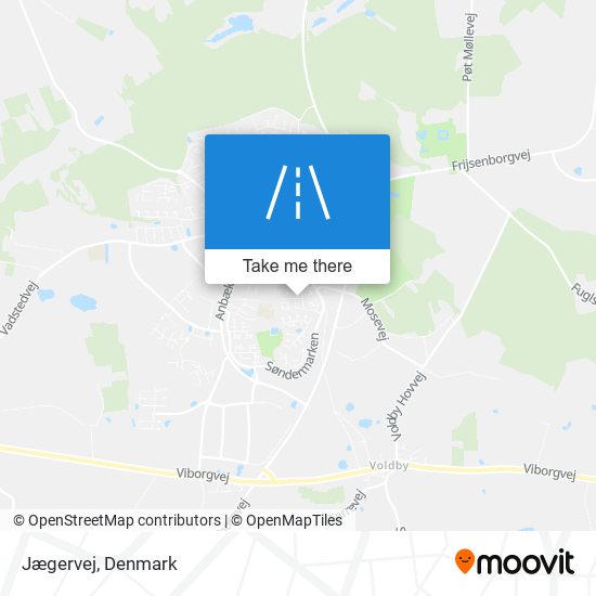 Jægervej map