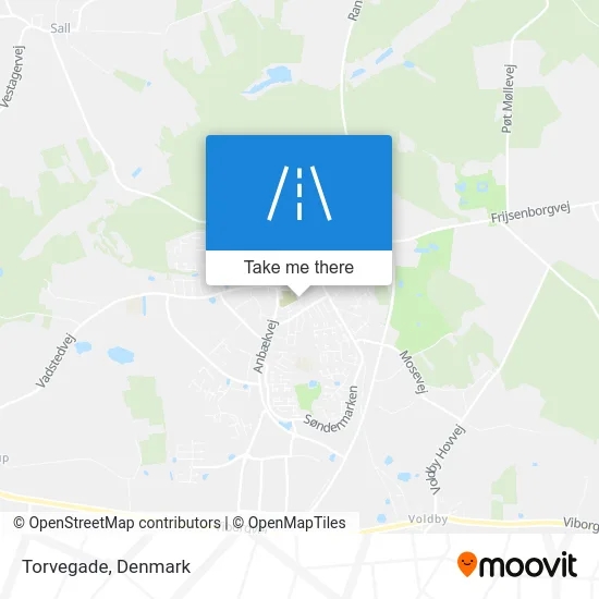 Torvegade map
