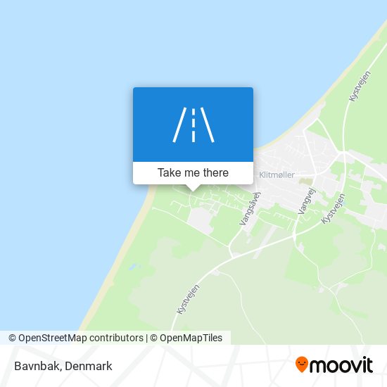 Bavnbak map