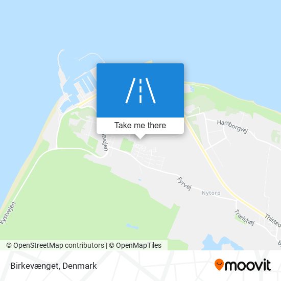 Birkevænget map