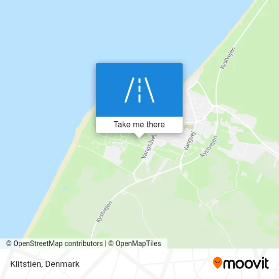 Klitstien map