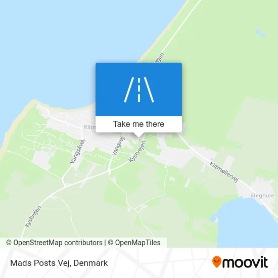 Mads Posts Vej map