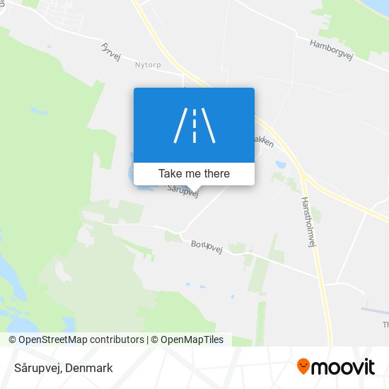 Sårupvej map