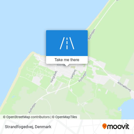 Strandfogedvej map