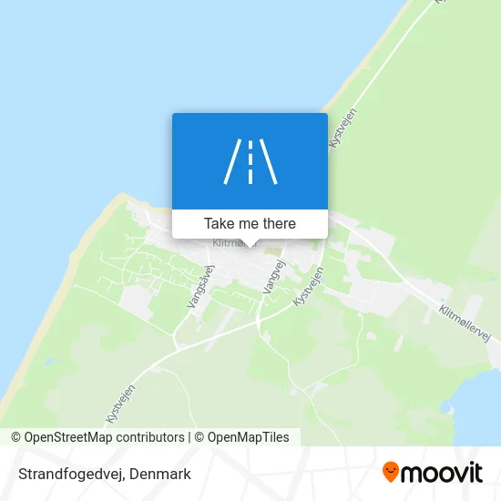 Strandfogedvej map