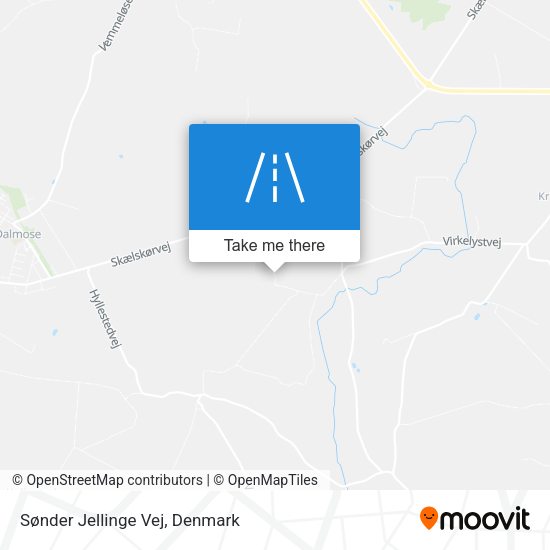 Sønder Jellinge Vej map