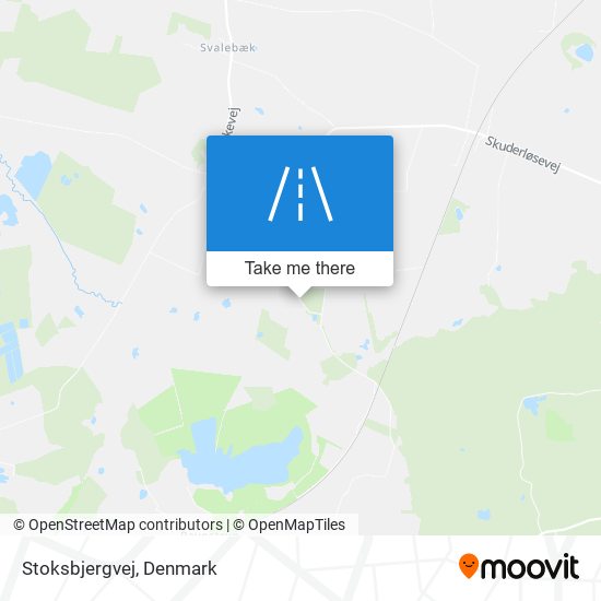 Stoksbjergvej map