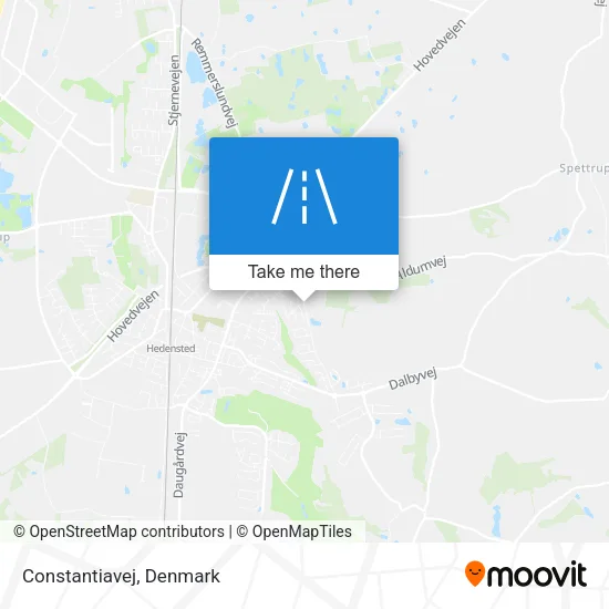 Constantiavej map