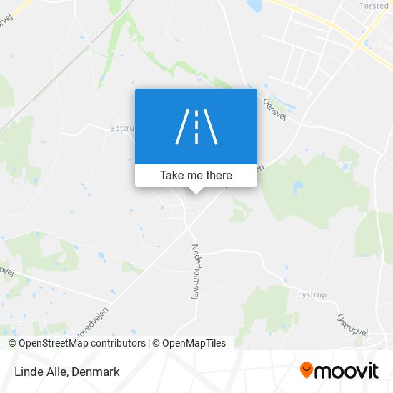 Linde Alle map