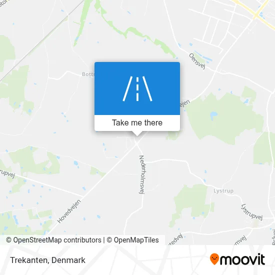 Trekanten map