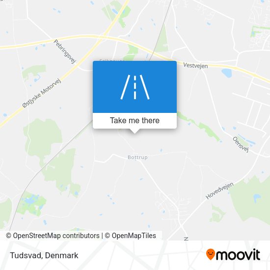 Tudsvad map