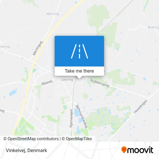 Vinkelvej map