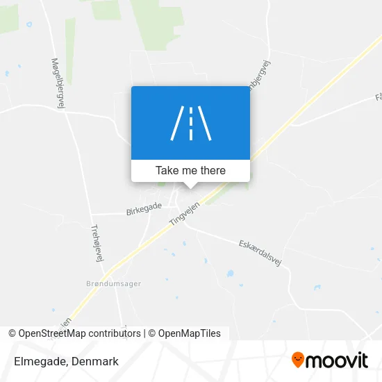 Elmegade map