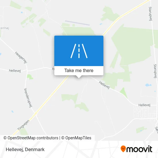 Hellevej map