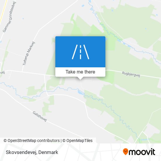 Skovsendevej map