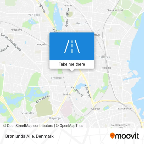 Brønlunds Alle map