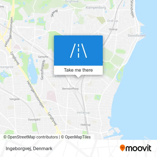 Ingeborgvej map