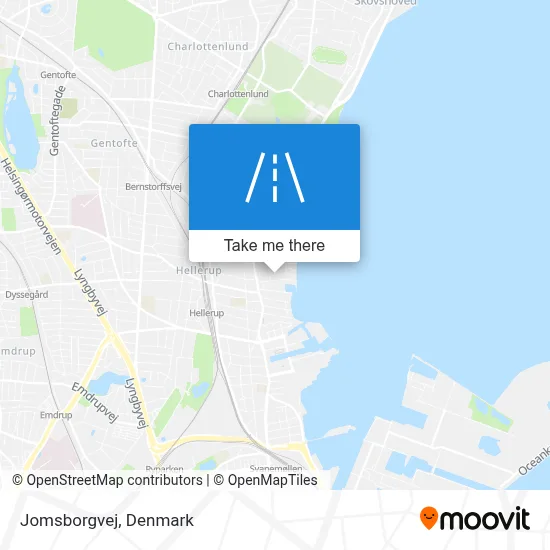 Jomsborgvej map
