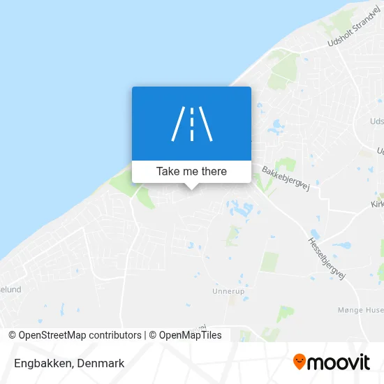 Engbakken map