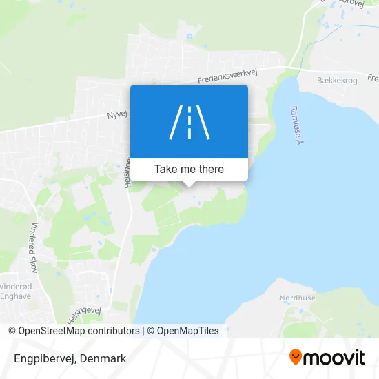 Engpibervej map