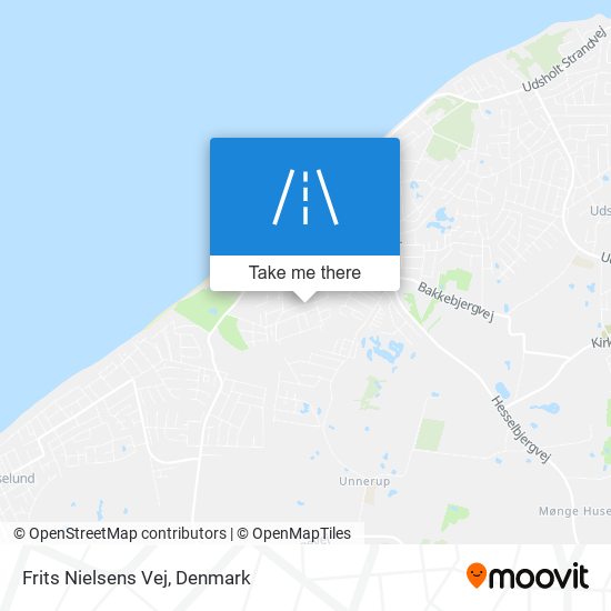 Frits Nielsens Vej map