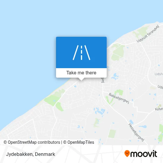 Jydebakken map