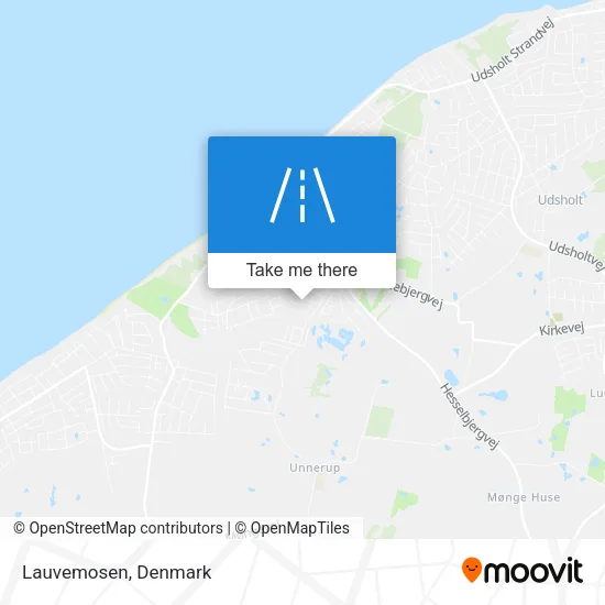 Lauvemosen map