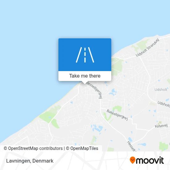 Lavningen map