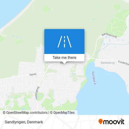Sandlyngen map