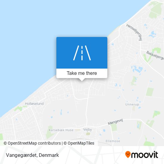 Vangegærdet map