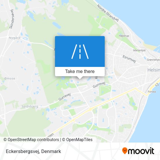 Eckersbergsvej map